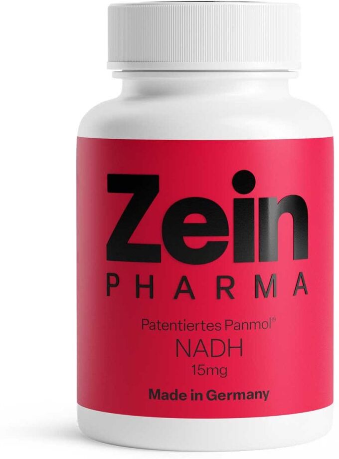 Zein Pharma NADH mit patentiertem Panmol® 15mg von ZEINpharma
