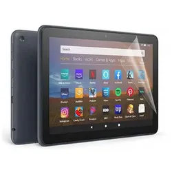 Lobwerk Schutzglas Folie für Amazon HD8 und HD 8 Plus 8 Zoll Tablet Display Schutz Displayglas