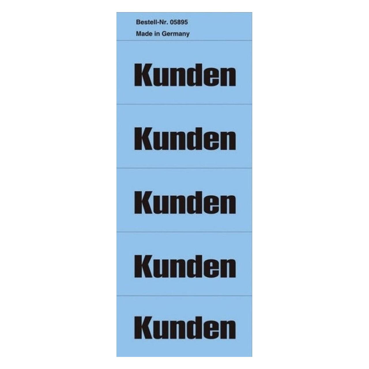 Neutral Inhaltsschild Kunden (5895)