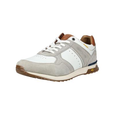 Sneaker CAMEL ACTIVE "camel active Sneaker Leder", Herren, Gr. 45, Leder, weiß, Schuhe Sneaker
