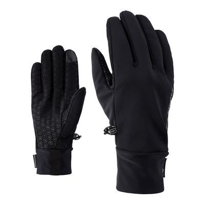Multisporthandschuhe ZIENER "IVIDURO-Z TOUCH unisex", Gr. 6, schwarz, Materialmix, Handschuhe