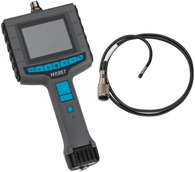 HAZET Kit endoscope HD avec caméra frontale et latérale, ⌀ 4,9 mm 4812-11/5FS (4812-11/5FS)