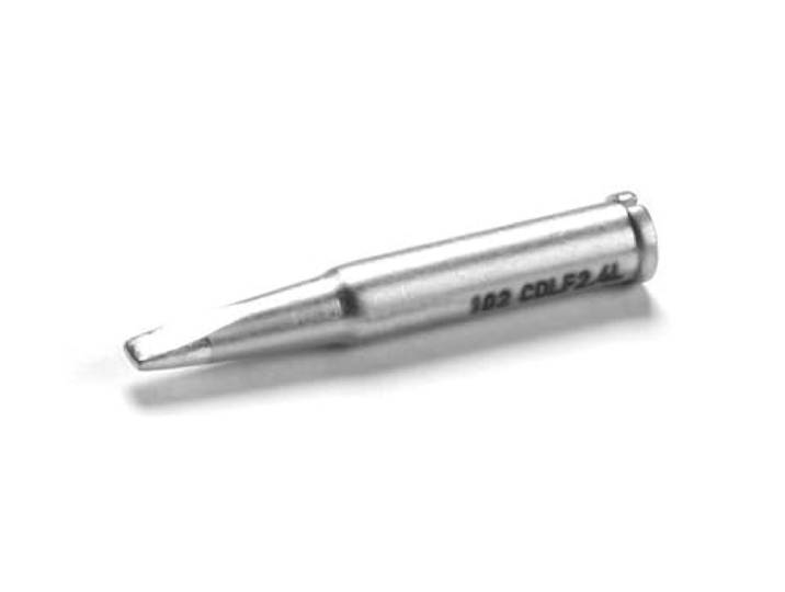 ERSA Permanente soldeerpunt verlengt rechte beitelvormig 2,4 mm met ERSADUR-LF-coating 0102CDLF24L