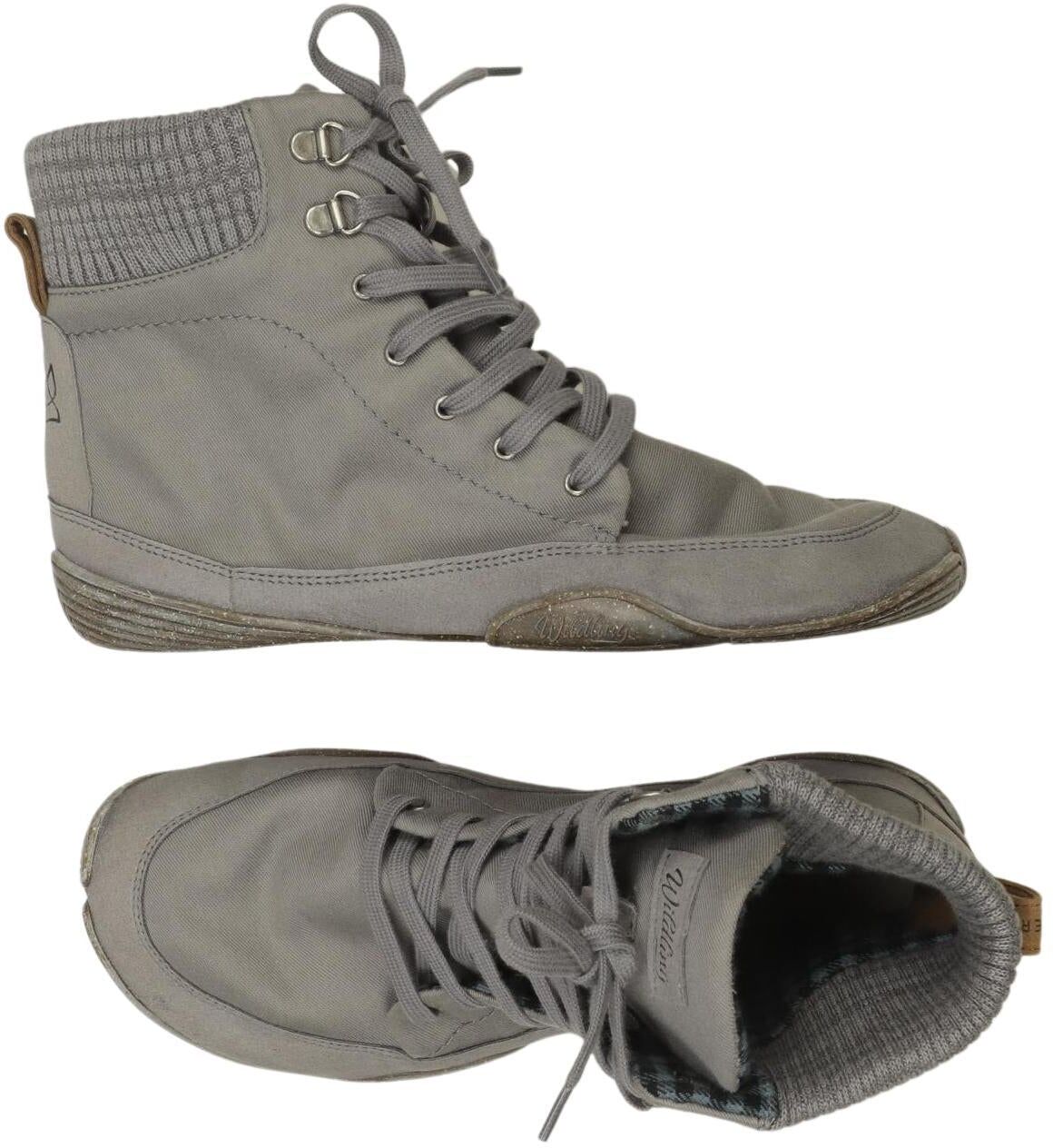 Wildling Damen Sneaker, Grau, Gr. EU 39, kein / Etikett - Second Hand