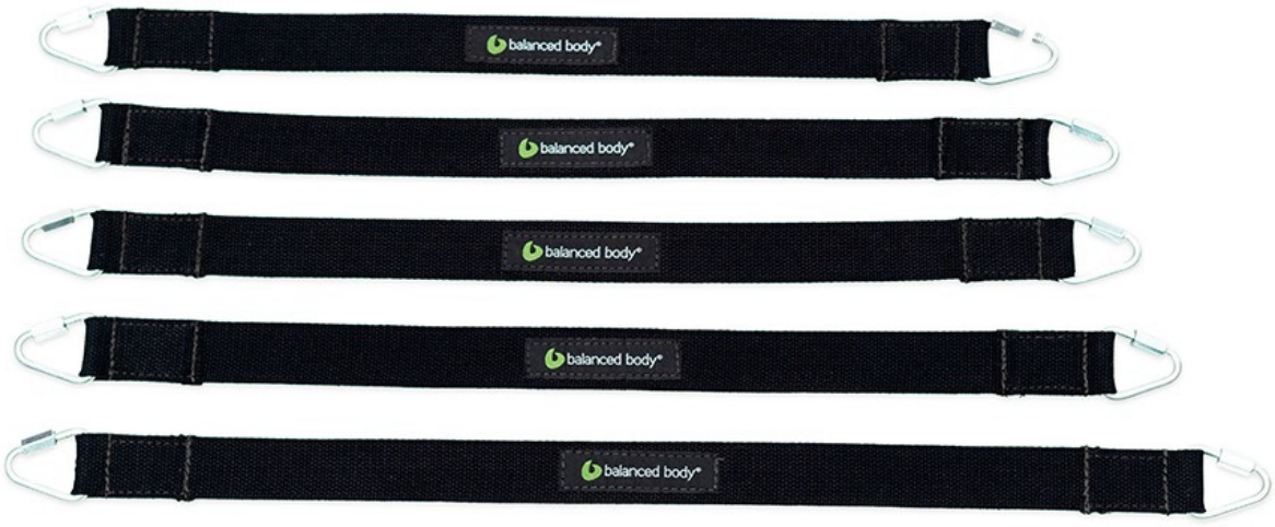 Balanced Body Foot Straps Cinghie piedi Reformer Nero
