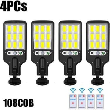 Uplift Picks Bright Solar Motion Sensor Wall Light For Safer Outdoor Home Security 4 Pcs