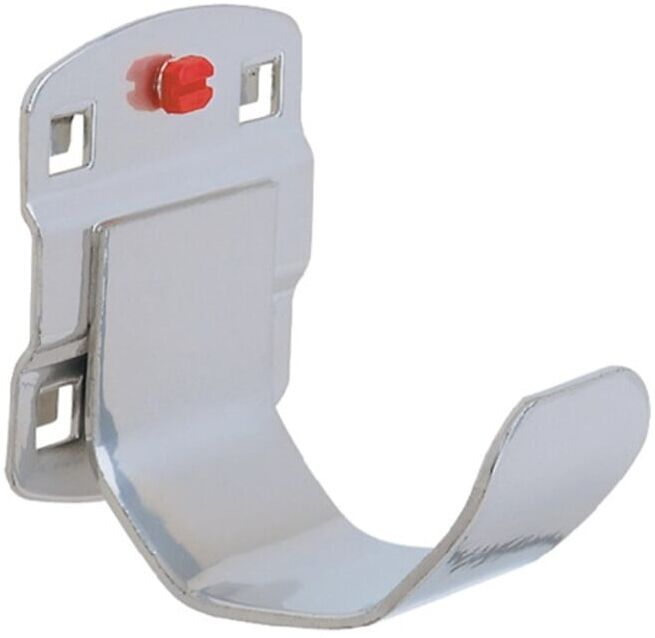 Support p. tube D60xl35mm galvanisé p. panneaux perforés 2pièces/sachet ; Kappes (4042.01.0101)