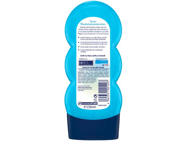 Bübchen Kinder Shampoo & Duschgel Sportsfreund