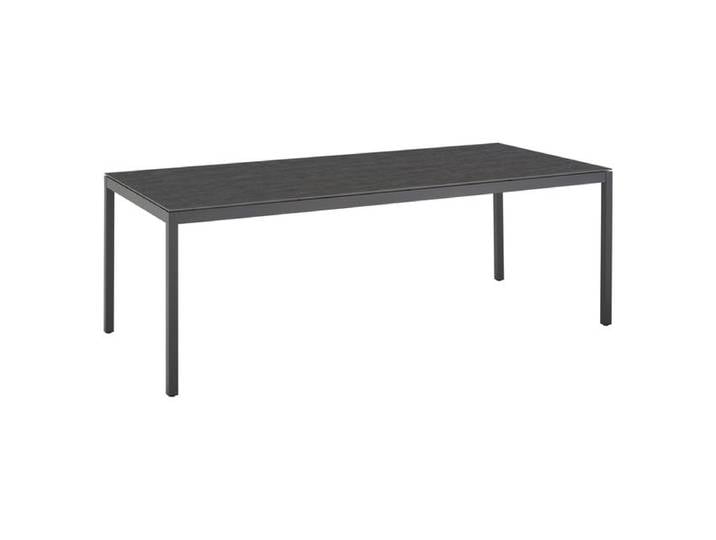 OUTLIV. Mia Gartentisch 220x100cm Aluminium/Dekton Dunkelgrau