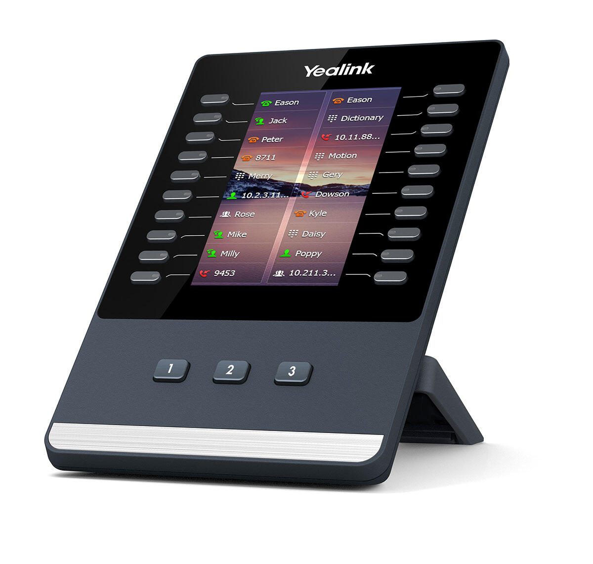 Yealink EXP43 - Funktionstasten-Erweiterungsmodul für VoIP-Telefon 1300036
