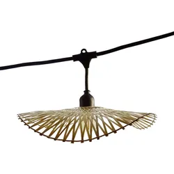 Lumisky Verbindbare Girlande SERENITY 7xE27 6M Rattan Beige