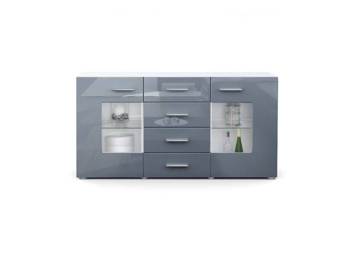 SIDEBOARD Noah Grau Hochglanz
