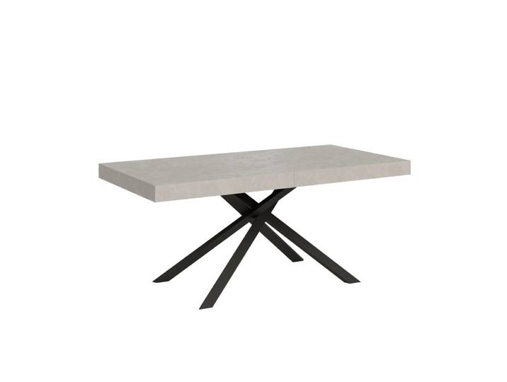 Table extensible 90x200/304cm effet bois cachemire
