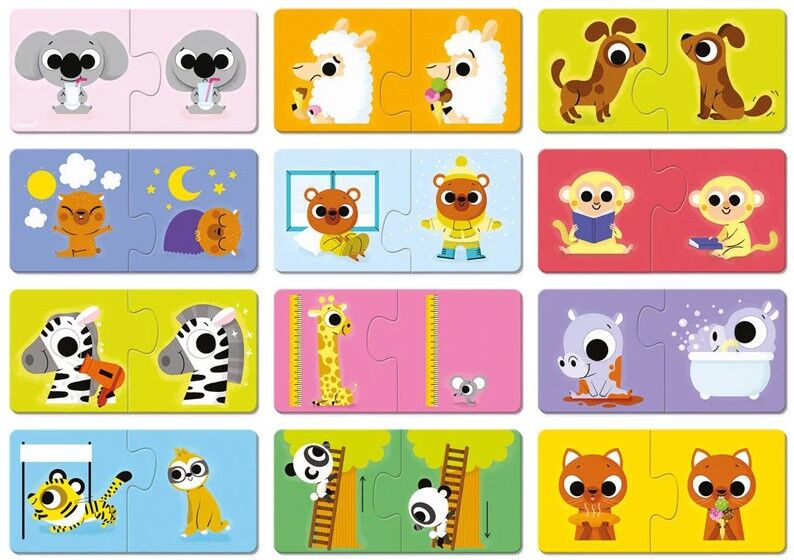 Puzzles Les Contraires - Janod