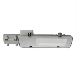 LED Straßenlampe Straßenlaterne Parkplatzbeleuchtung Außen Straßenleuchte für draußen, Aluminium grau, 30W 800lm 6500K, LxBxH 41,8x19,9x6