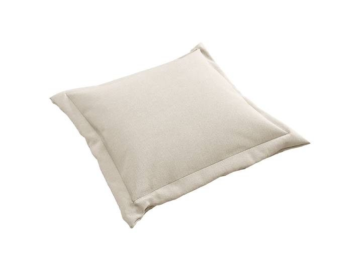 Coussin flottant Blanc 75 x 75 x 10cm Tissu Esila