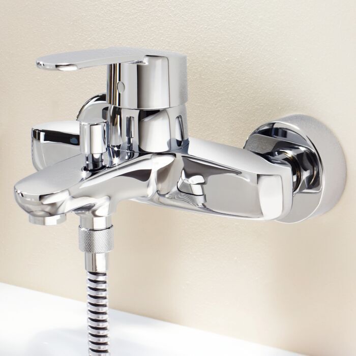 Grohe Eurostyle Cosmopolitan Wannenarmatur 33591002, Aufputz, chrom