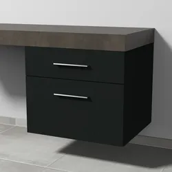 Sanipa Unterschrank „2morrow“ 600 × 510 × 520 mm in Vulkan (matt)