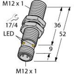 turck Capteur inductif BI2-M12-AP6X-H1141 2 mm distance de commutation sortie PNP connecteur M12x1 (46065)