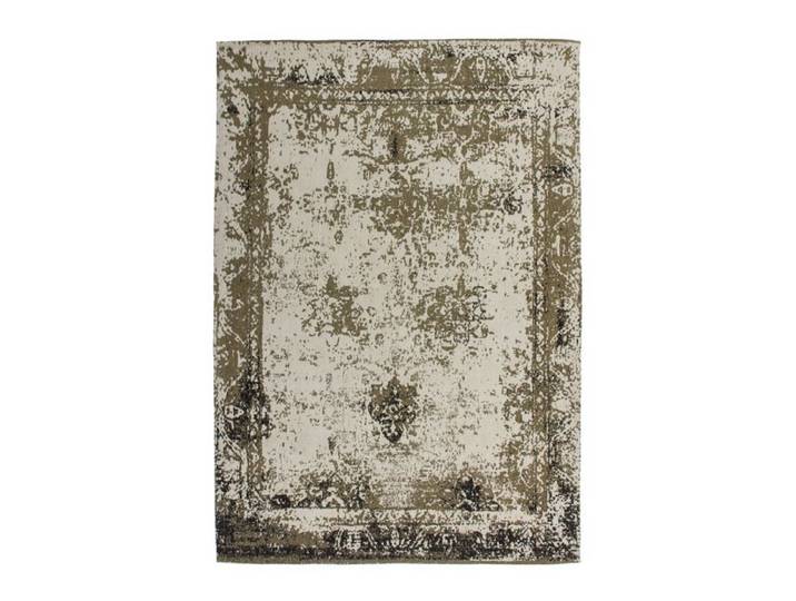 Tapis vintage Nostalgia Olive en coton et polyester - Réf. VK8055709448631