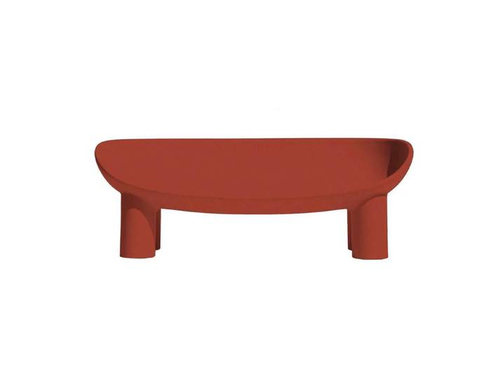 DRIADE canapé pour l'extérieur ROLY POLY (Rouge brique - Polyéthylène)