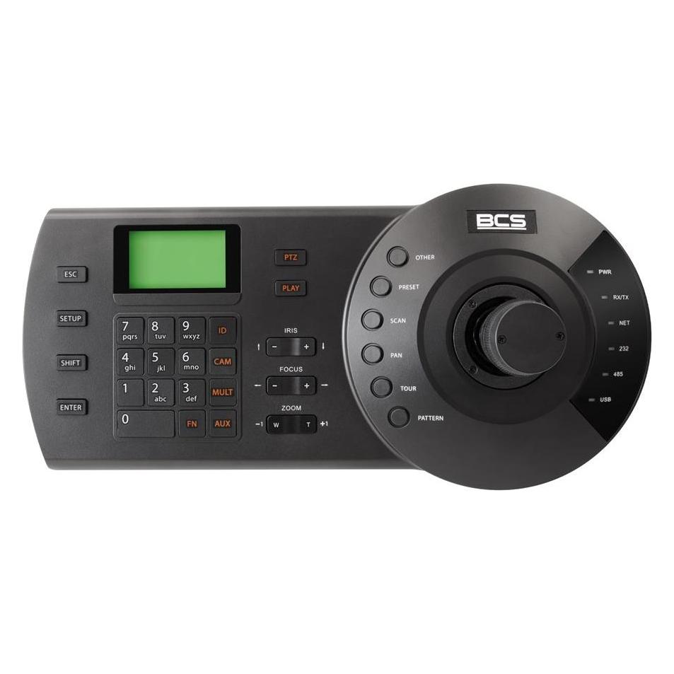 BCS BCS-DVR-KN(4) Klawiatura sieciowa LINE do obsługi PTZ, NVR, NVS (BCS-DVR-KN(4))