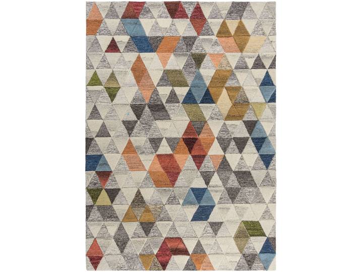 Teppich Murqa Multi Symmetrie Wolle 160 x 230 cm