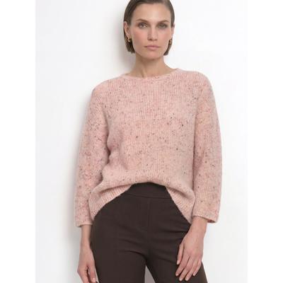 3/4 Arm-Pullover RICHROYAL "Rich & Royal", Damen, Gr. M, rosa (powder rosé), Pullover