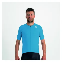 Sportful, Herren, Velotrikot, Matchy Short Sleeve Jersey (XXL), Blau, XXL