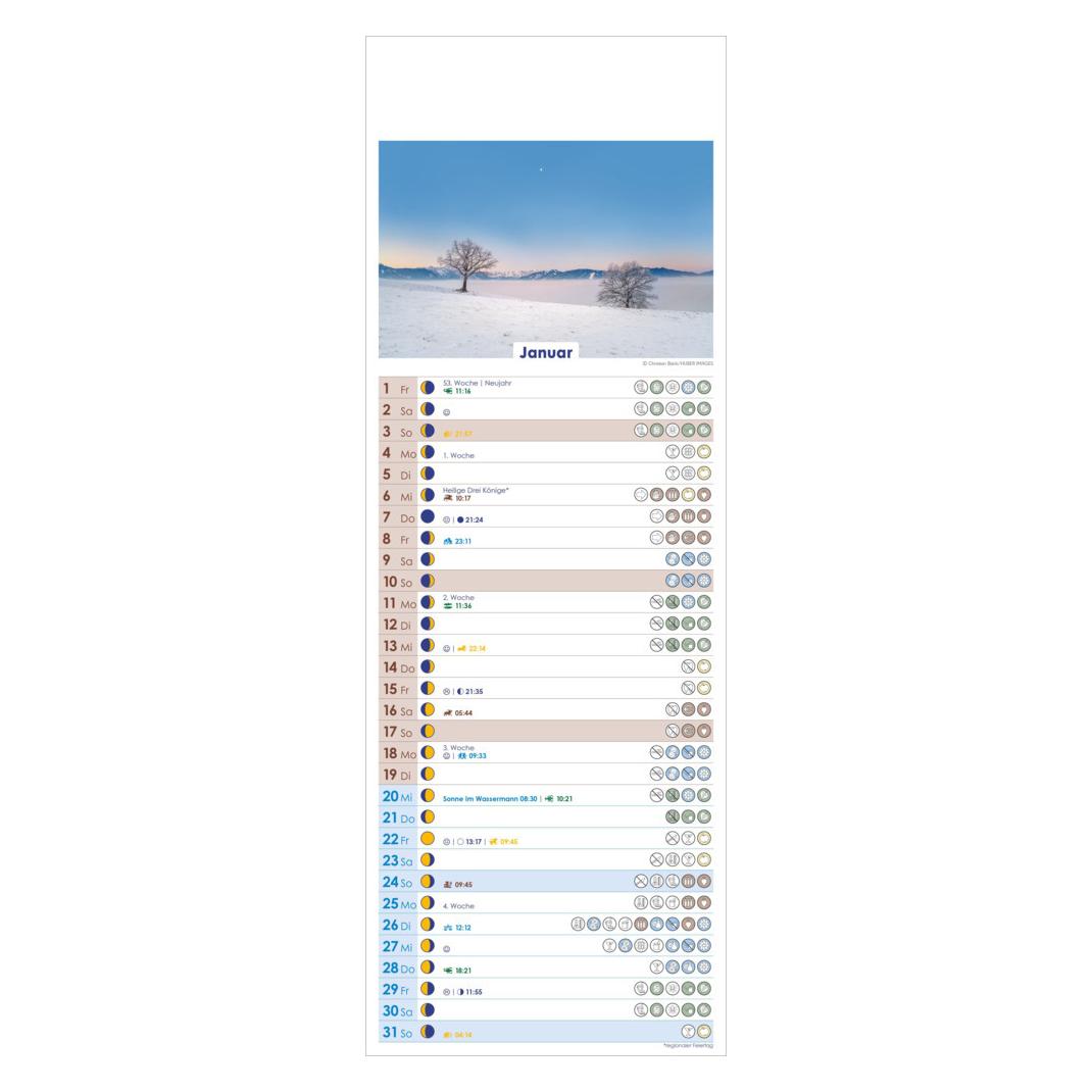 Alpha Edition Mondkalender 2027 (117301)