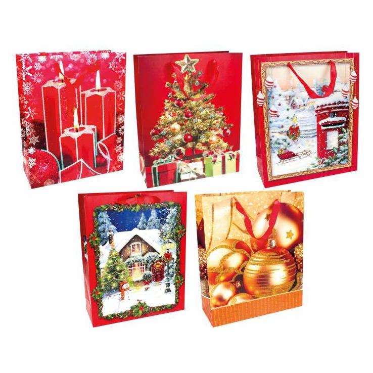 Magni TRÖTSCH Geschenktasche Weihnachten 24x18x8cm sortiert (53361069)