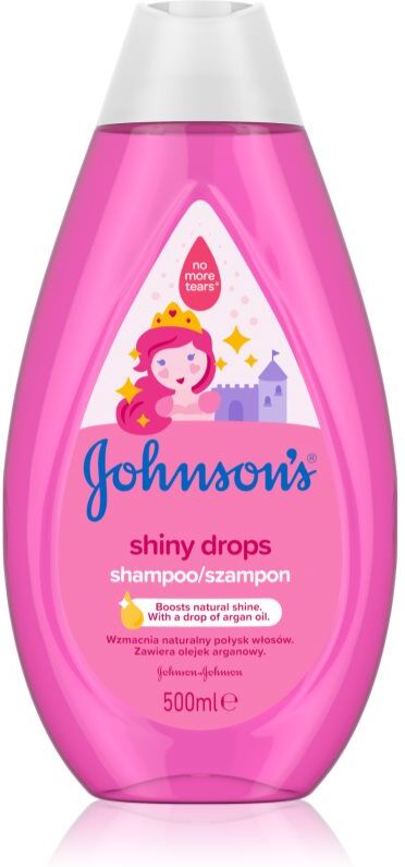 Johnson's® Shiny Drops shampooing doux pour enfant 500 ml