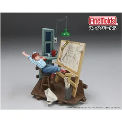 [fì-ne] Porco Rosso Model-Kit 1/48 To paint Sleepless Fio