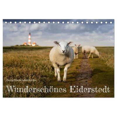 Wunderschönes Eiderstedt (Tischkalender 2026 DIN A5 quer), CALVENDO Monatskalender