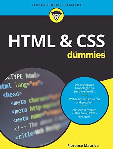 Florence Maurice - HTML & CSS für Dummies - Preis vom 09.10.2026 07:28:09 h