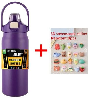 Uplifted Finds 1.5L Stainless Steel Thermo Bottle Large Capacity Vacuum Insulated Water Mug 1200 Ml d