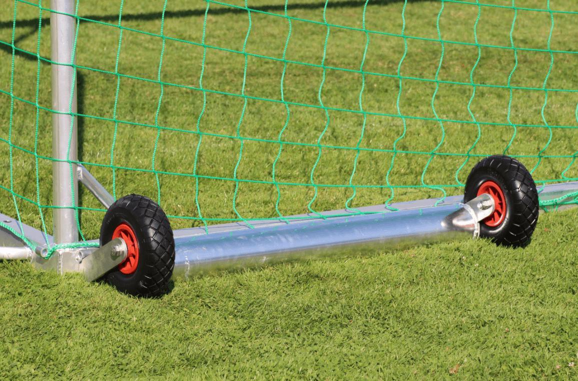 Gewichte zur nachträglichen Kippsicherung für Fußballtore 1.50m Großfeldtor 7.32x2.44m Rechteckprofil 80x60mm