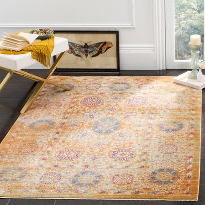 SAFAVIEH Sutton Andina Boho Oriental Polyester Rug