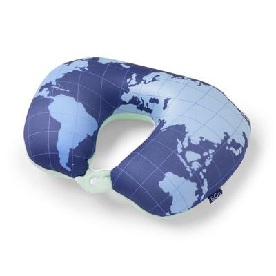 2-in-1-Reisekissen Nackenhörnchen, 'World Map'