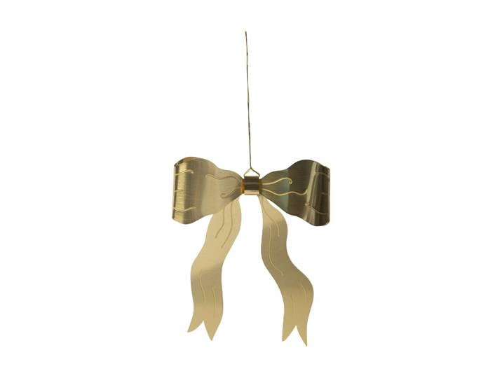 Pluto Design Décoration suspendue Bow Or