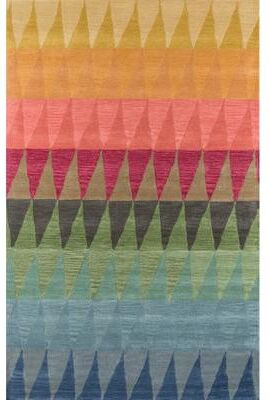 Momeni Delhi Hand-tufted Wool Geometric Area Rug