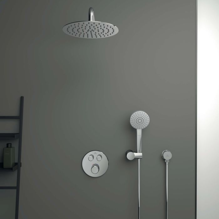 Ideal Standard Navigo Armaturenpaket A7771AA Unterputz-Brausethermostat, chrom