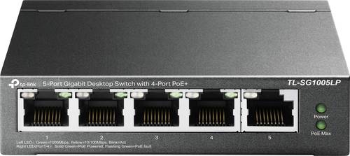 TP-LINK TL-SG1005LP TL-SG1005LP - V1 Netzwerk Switch 5 Port 10 / 100 / 1000 MBit/s PoE-Funktion