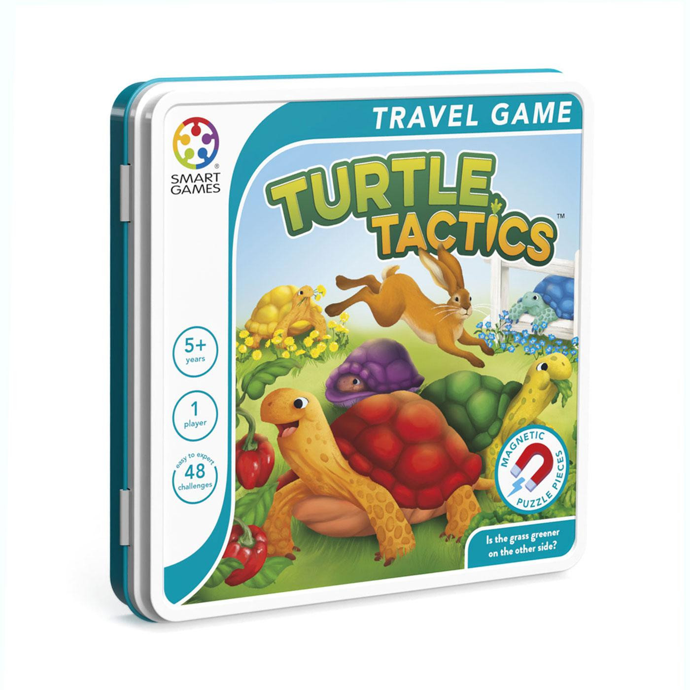 Smart Games Turtle Tactics – Magnetisch logica-spel met 48 uitdagingen