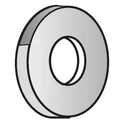 Legrand CM801511 Unterlegscheibe M8 elektrolytisch verzinkt