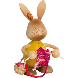 Kuhnert, Osterdeko, Stupsi Hase Osterdekoration aus Holz - Sammlerstücke - Made in Germany (1x)