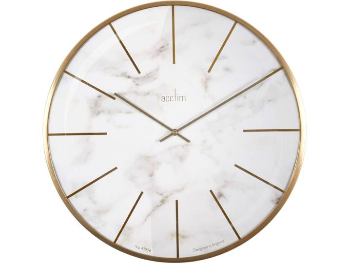Wanduhr ACCTIM Wanduhr Acctim , gold (goldfarben), B:40cm H:40cm, Wanduhren, Wanduhr