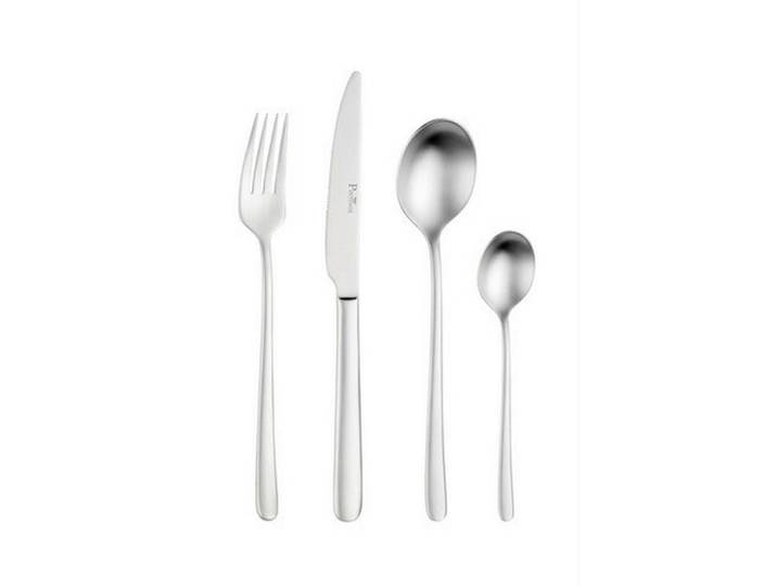 Pintinox Besteckset SKY Satin, Edelstahl, Metall, 24-teilig, 7x5.3x25.5 cm, ISO 9001, rostfrei, lebensmittelecht, Essen & Trinken, Besteck, Besteck-Sets