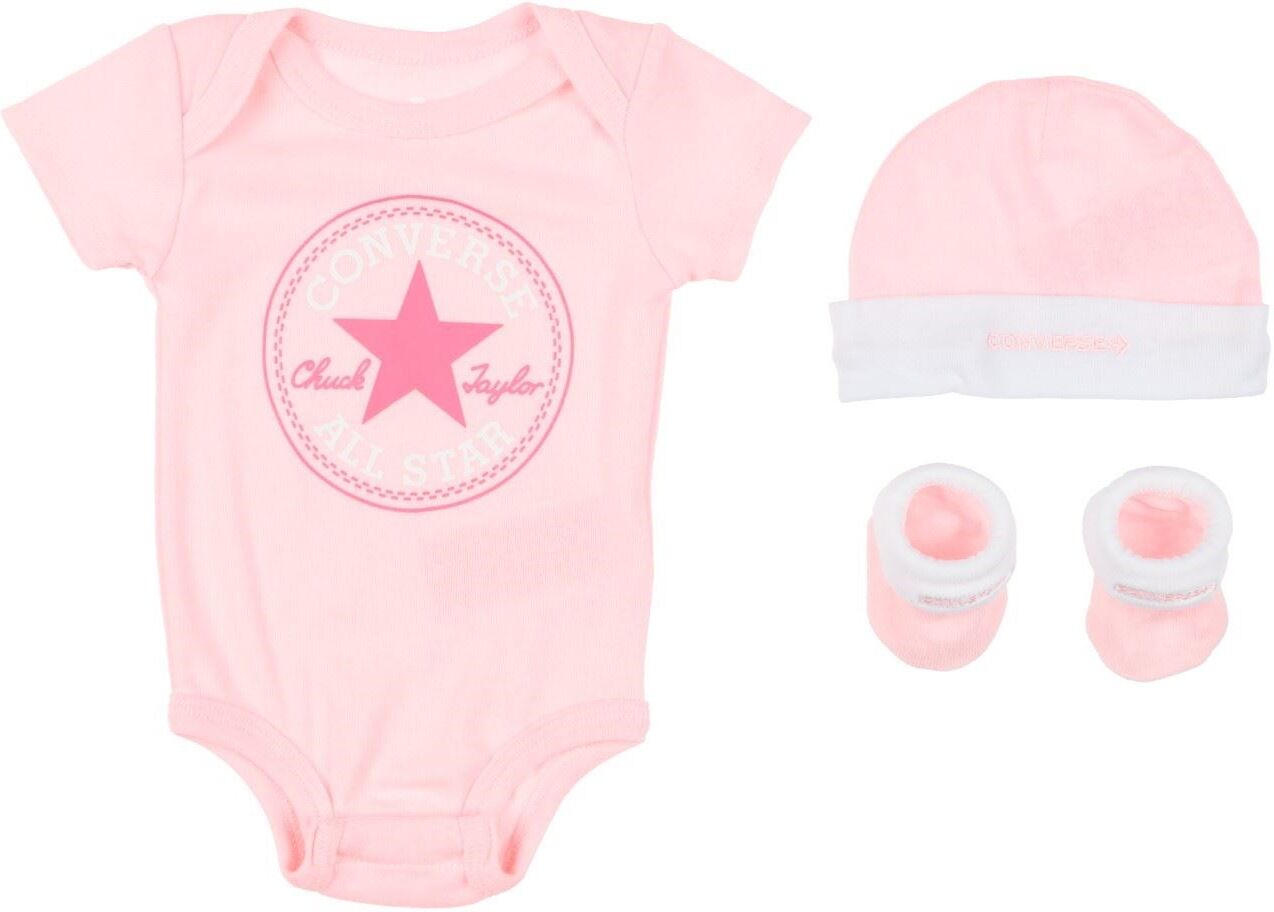 Converse Set para bebé Chica Rosa 0,6 Chica