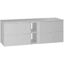 WASCHTISCHUNTERSCHRANK 140.6cm Soline Weiß